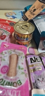 네코 골드 참치&닭고기&새우 캔 85g