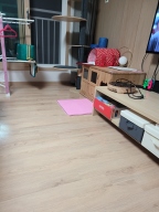 묘심 모래매트 사각 핑크