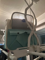 딩동펫 키치 메쉬 이동가방 백팩 민트