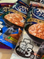 이나바 챠오 생선가득 파우치 참치&가다랑어&닭가슴살 60g 3개입