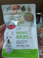 바우와우 치즈샌드 믹스 120g