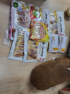 버디펫푸드 비스켓 사사미 400g