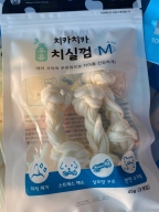 [유통기한 25.07.18]네츄럴랩 치카치카 우유 치실껌 M 3개입