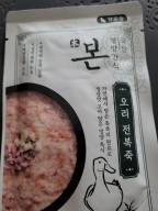 본영양간식 오리 전복죽 80g 10개입