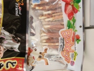 버디펫푸드 우유스틱 사사미 400g