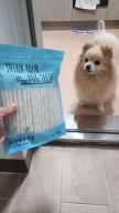 THINK YOUR DOG TEETH 소가죽우유껌 44개입
