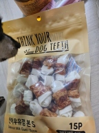 THINK YOUR DOG TEETH 연어우유껌 소 15개입