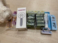 세이치 반려동물 원터치 브러쉬 그레이