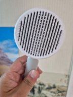 세이치 반려동물 원터치 브러쉬 그레이