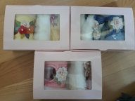 이츠독 설중화 누빔 귀도리 블루