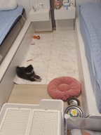 퍼핑 펫매트 폴딩타입 모던디자인 마블