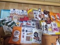 우프니 독 크런치 밀크&고구마&BBQ 70g 3종